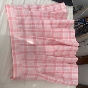 Plaid skirt